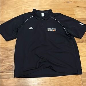 Adidas Western Michigan Broncos Black Polo Shirt